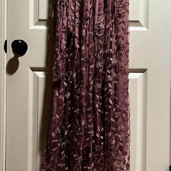 Baltic Born Mauve Floral Maxi Dress - Picture 3 of 6
